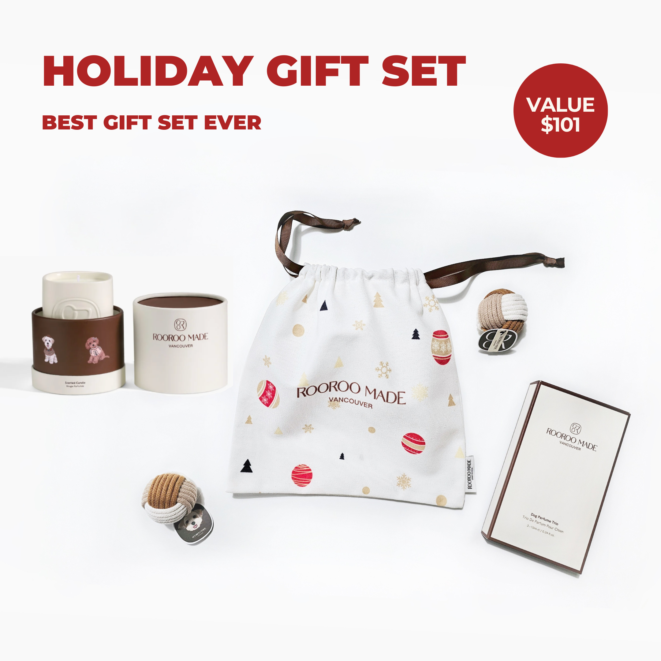 Holiday Gift Set | Blind Box Candle + Trio Set + Pet Balls